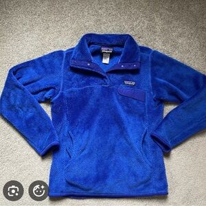Patagonia Women's Vibrant Blue Fleece Pullover